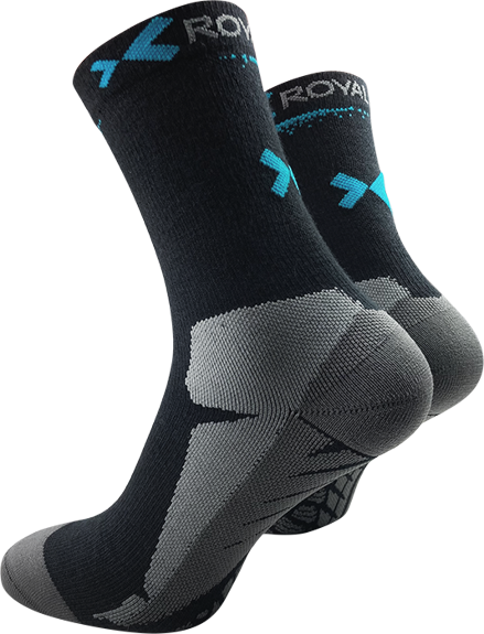 ROYAL BAY Merino - sportovní ponožky Super high-cut - 45-47