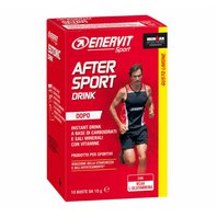 ENERVIT After Sport Drink - 10x 15 g - citron